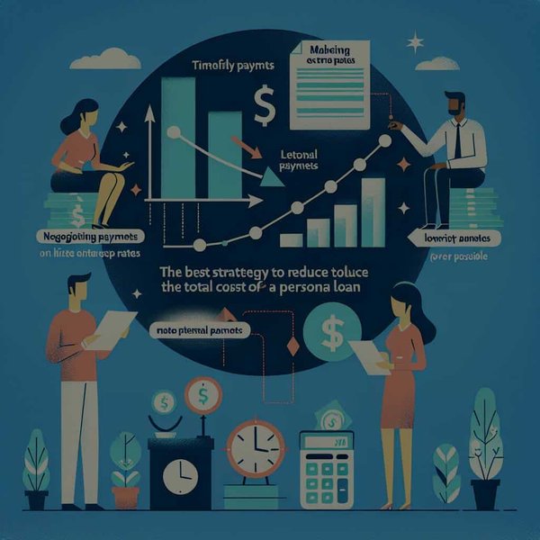 Quelle est la meilleure stratégie pour réduire le coût total d'un prêt personnel ?