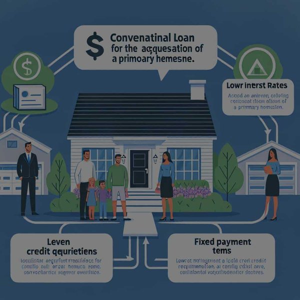 Quels sont les avantages d'un prêt conventionné pour l'acquisition d'une résidence principale ?